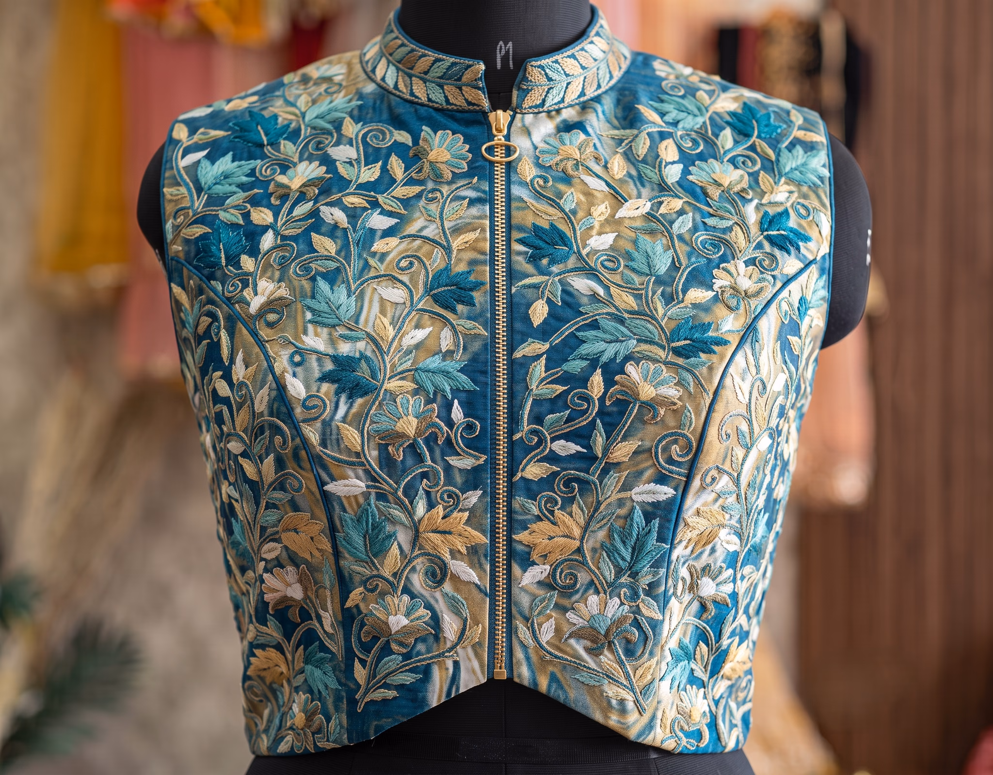 machine embroidery at Kouture Vatika