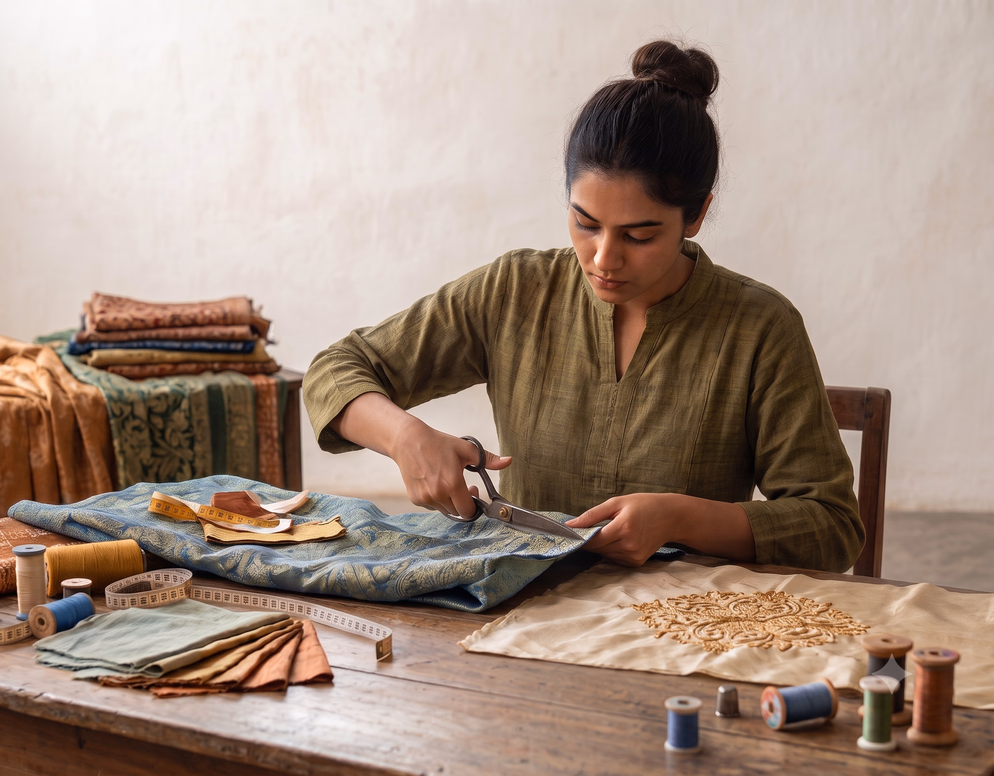 garment recycling at Kouture Vatika